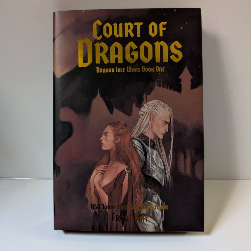 Court of Dragons By Frost Kay. Bookish Box Signed Edition With Sprayed Edges
